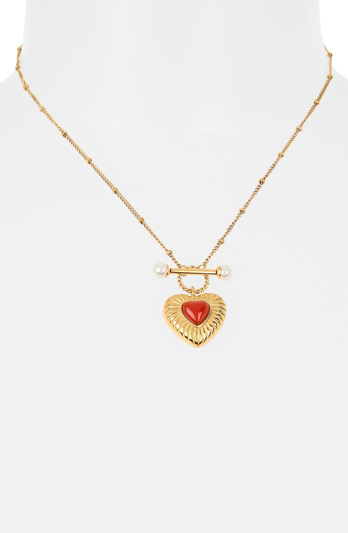 Heart Bar Necklace-1