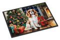 Cavalier Spaniel Christmas Doormat – Cozy Holiday Entryway Rug