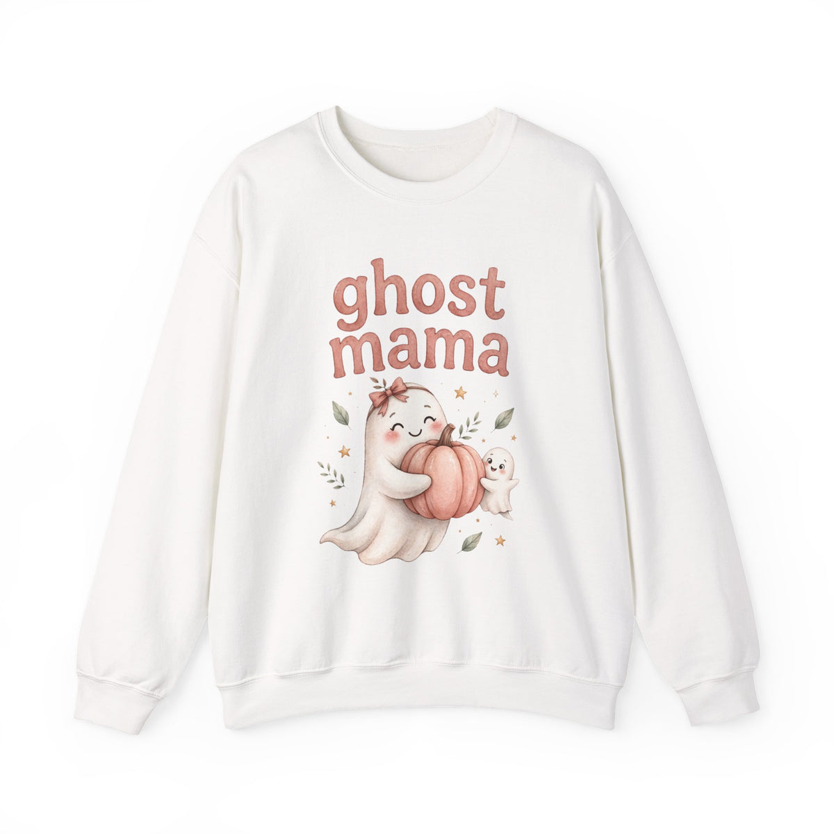 Ghost Mama Sweatshirt | Cute Halloween Mom Crewneck | Funny Ghost Sweatshirt for Moms
