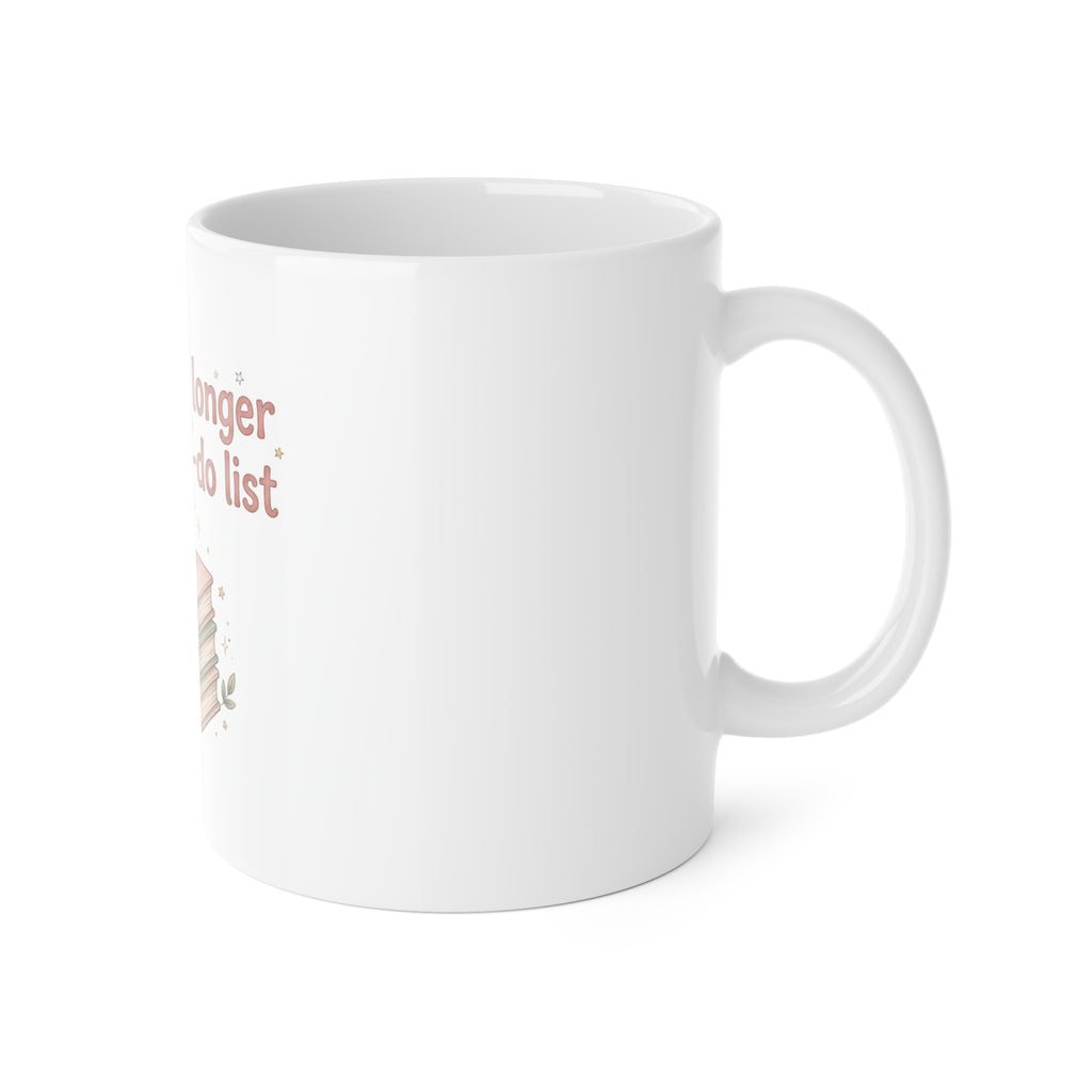 Book Lover Mug | My TBR Is Longer Than My To-Do List | Funny Reader Coffee Mug Gift