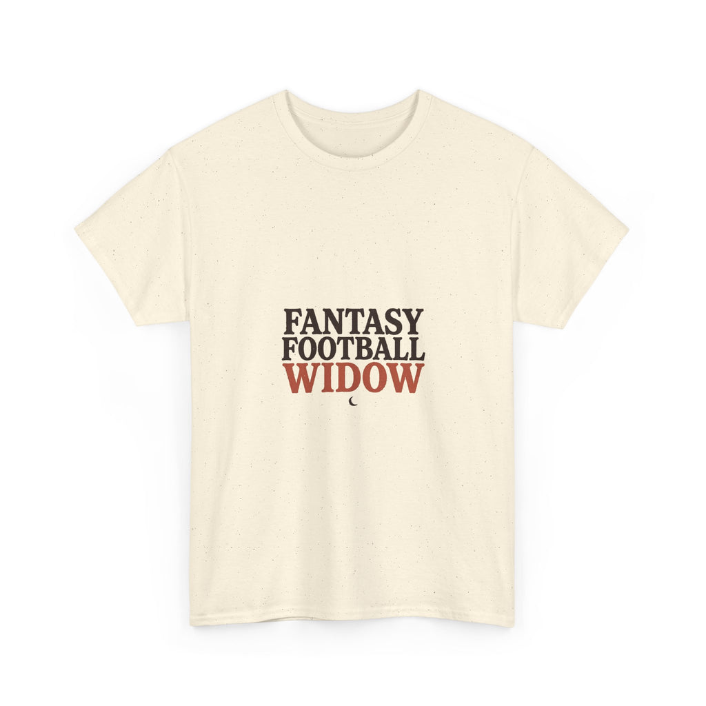 Fantasy Football Widow T-Shirt | Funny Football Wife Tee | Fall Sports Humor Shirt
