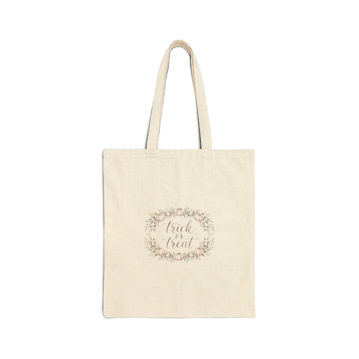 Trick or Treat Tote Bag | Cute Halloween Candy Bag | Reusable Fall Tote for Kids & Moms