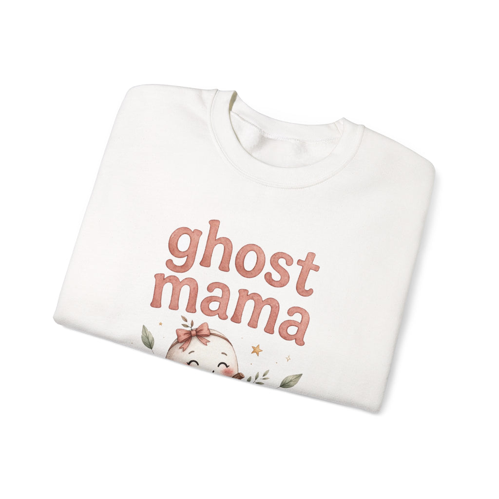 Ghost Mama Sweatshirt | Cute Halloween Mom Crewneck | Funny Ghost Sweatshirt for Moms