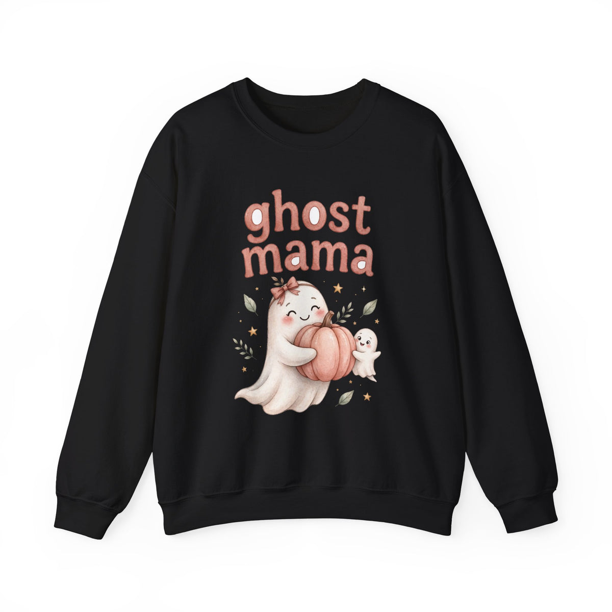 Ghost Mama Sweatshirt | Cute Halloween Mom Crewneck | Funny Ghost Sweatshirt for Moms