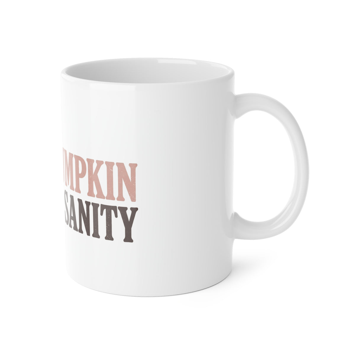 Hello Pumpkin Goodbye Sanity Mug | Funny Halloween Coffee Mug for Moms | Fall Gift
