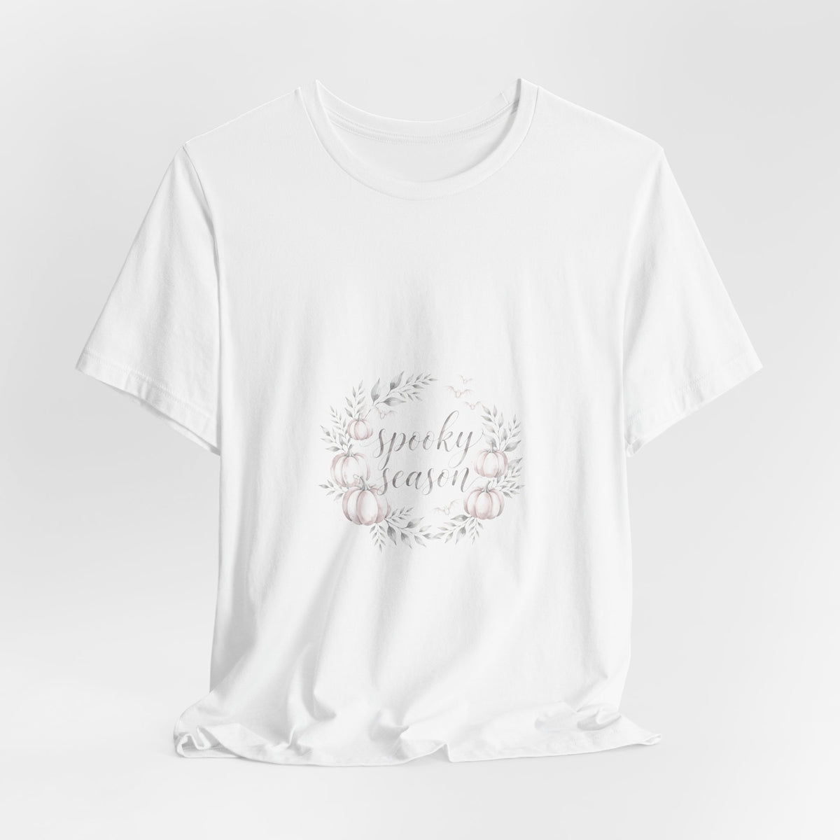 Spooky Season T-Shirt | Cute Halloween Ghost & Pumpkin Shirt for Moms | Fall Graphic Tee