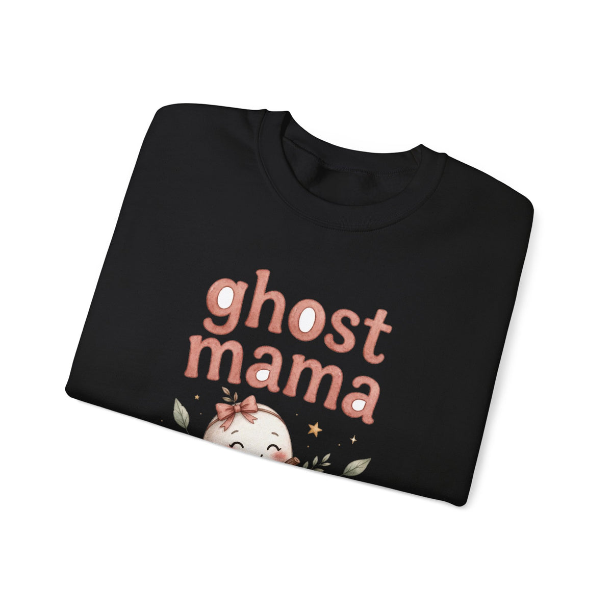 Ghost Mama Sweatshirt | Cute Halloween Mom Crewneck | Funny Ghost Sweatshirt for Moms