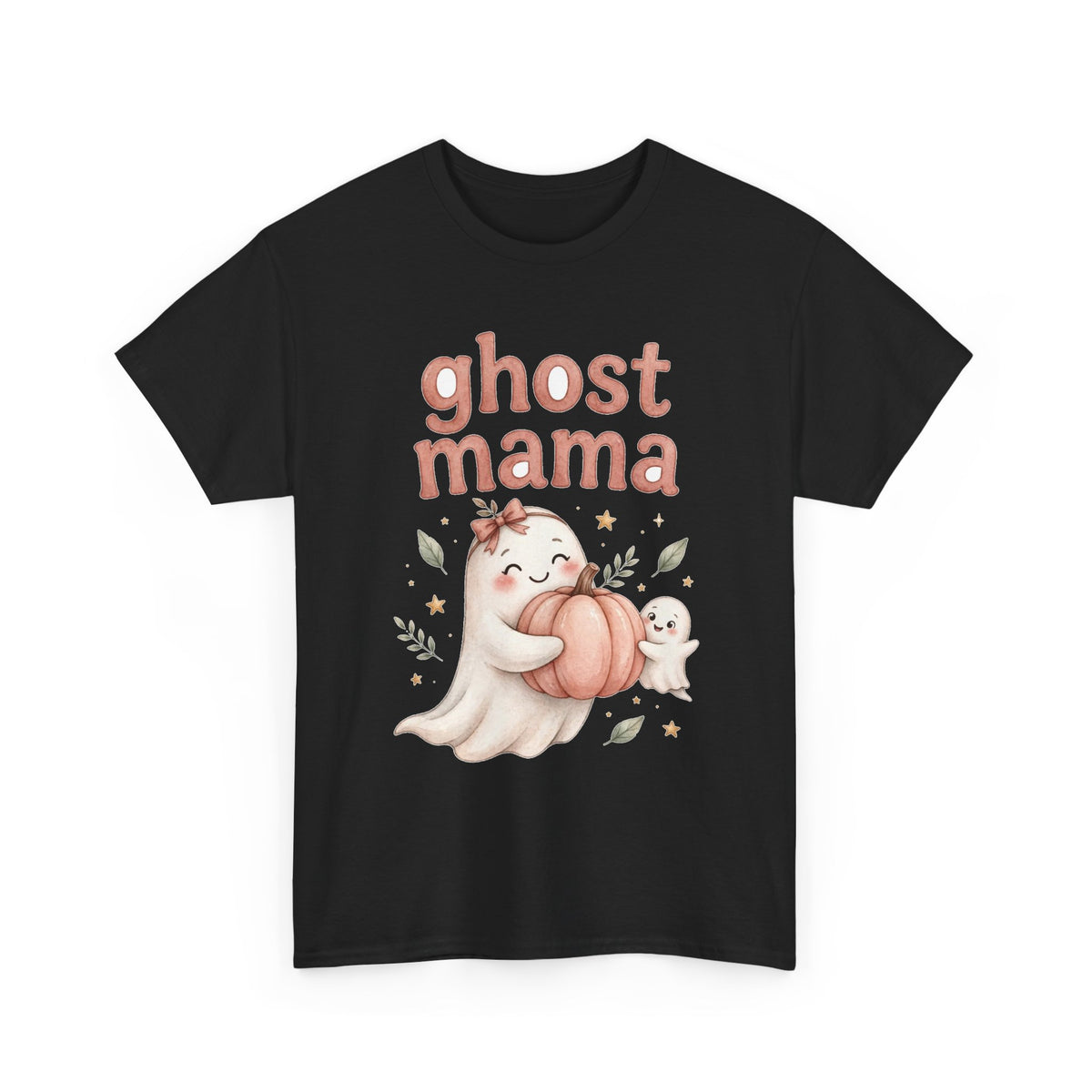 Ghost Mama T-Shirt | Cute Halloween Mom Tee | Funny Ghost Shirt for Moms