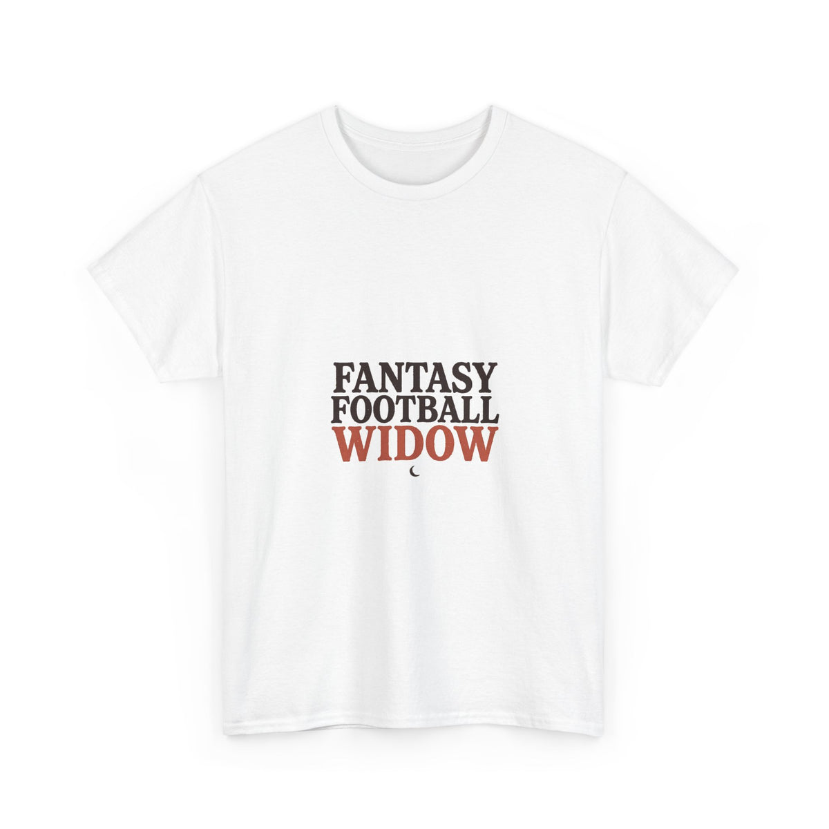 Fantasy Football Widow T-Shirt | Funny Football Wife Tee | Fall Sports Humor Shirt
