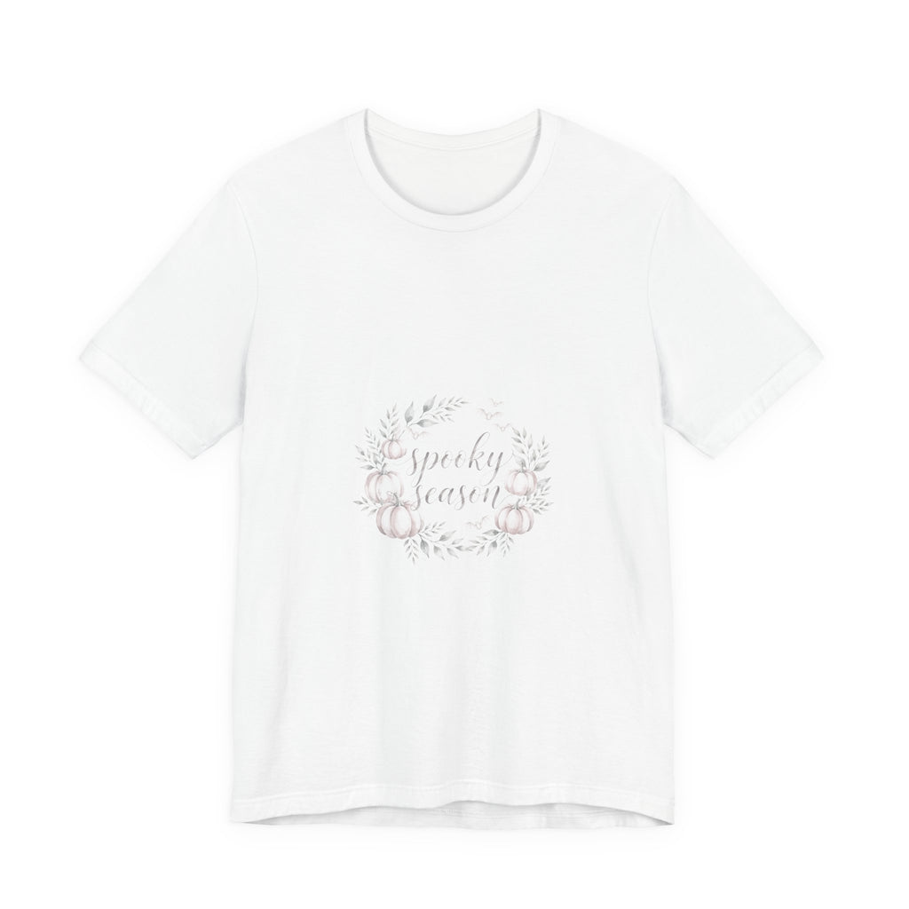 Spooky Season T-Shirt | Cute Halloween Ghost & Pumpkin Shirt for Moms | Fall Graphic Tee