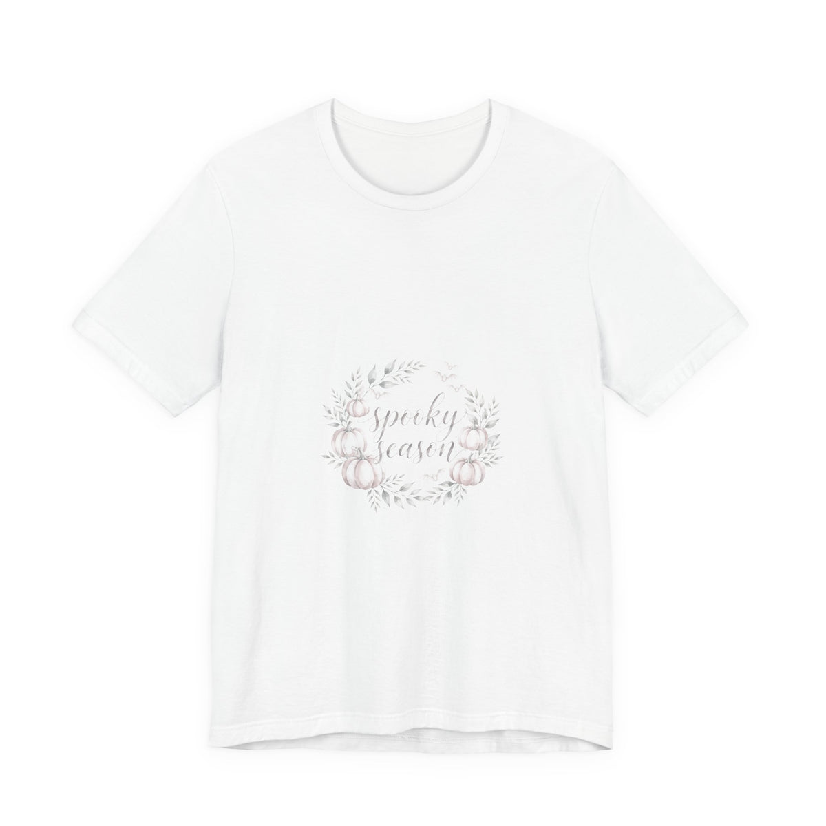 Spooky Season T-Shirt | Cute Halloween Ghost & Pumpkin Shirt for Moms | Fall Graphic Tee