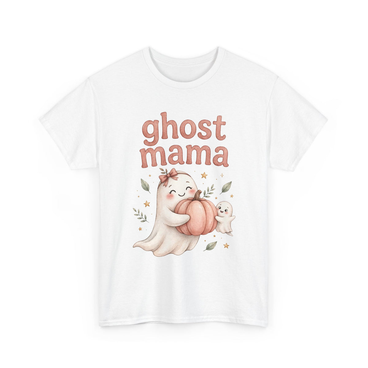 Ghost Mama T-Shirt | Cute Halloween Mom Tee | Funny Ghost Shirt for Moms