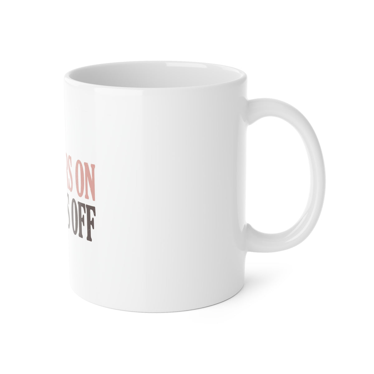 Sweaters On Worries Off Mug | Cozy Fall Coffee Mug | Autumn Gift for Her