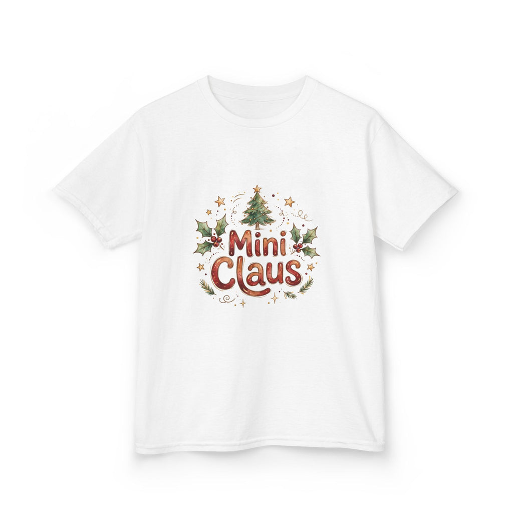Mini Claus Kids Christmas Tee