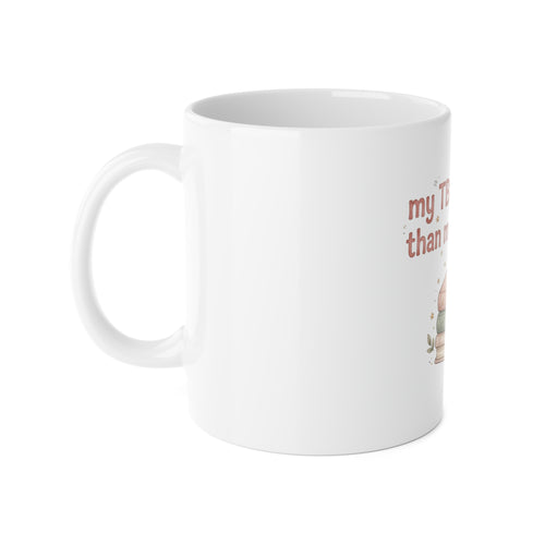 Book Lover Mug | My TBR Is Longer Than My To-Do List | Funny Reader Coffee Mug Gift