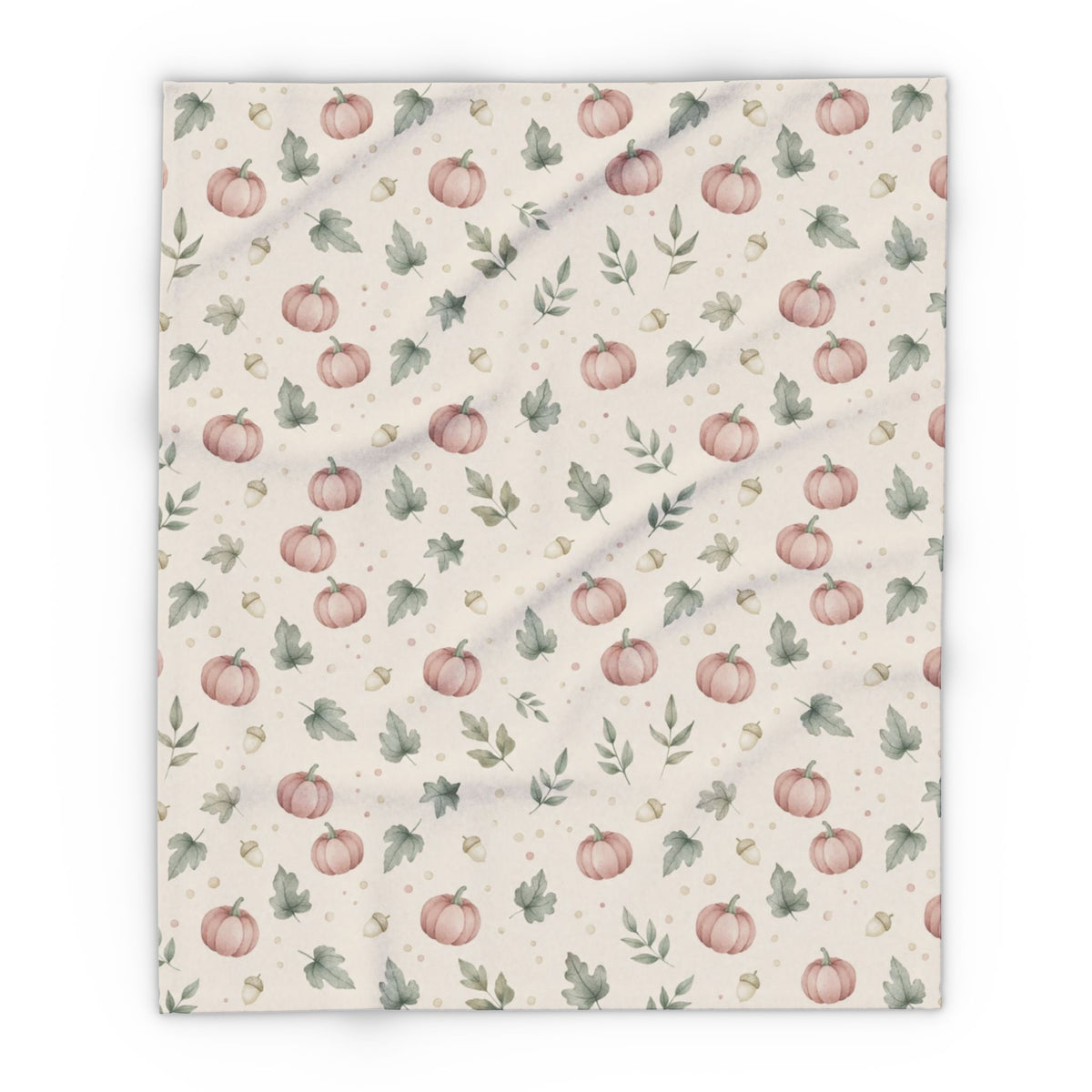 Hello Pumpkin Throw Blanket | Cozy Fall Fleece Blanket | Autumn Home Decor