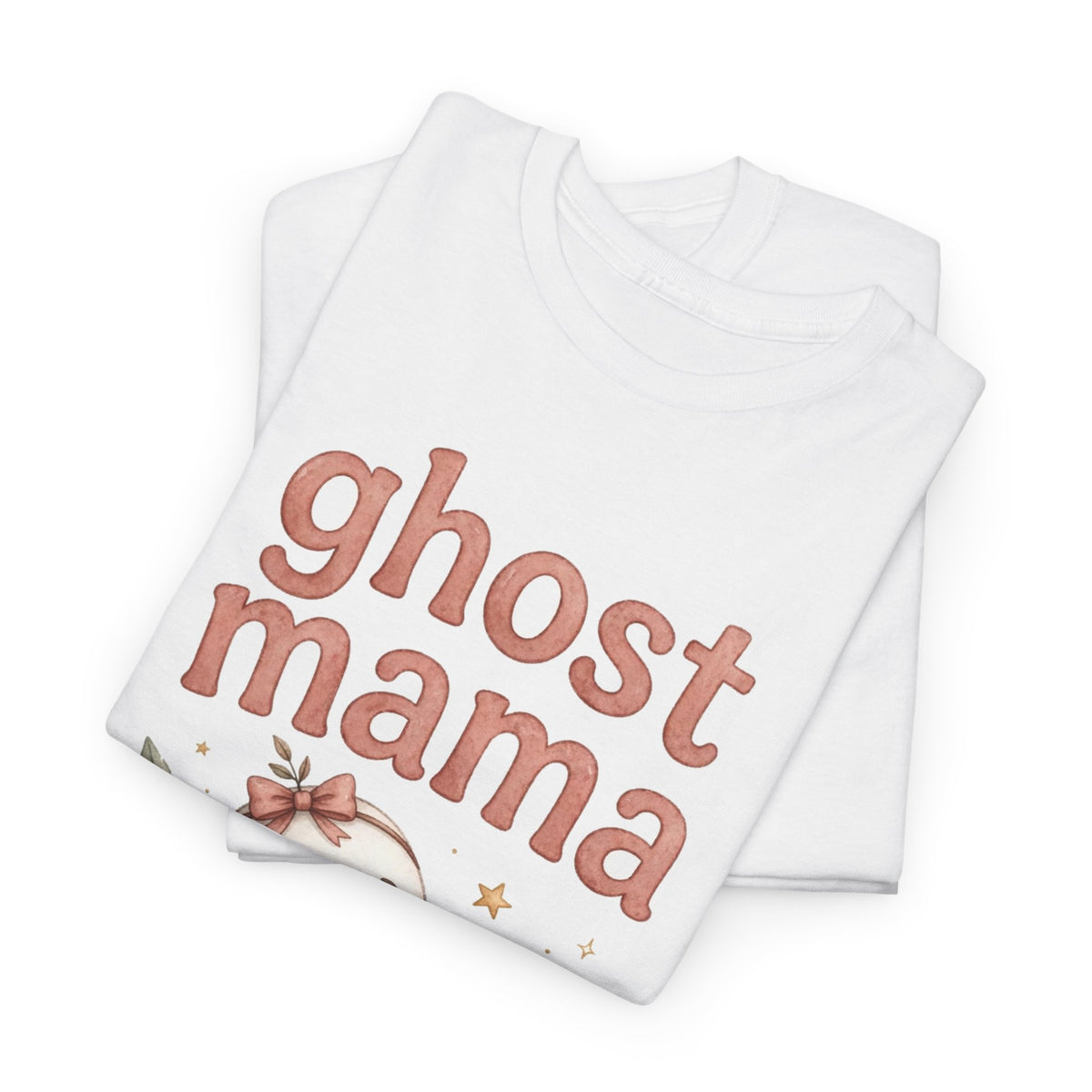 Ghost Mama T-Shirt | Cute Halloween Mom Tee | Funny Ghost Shirt for Moms