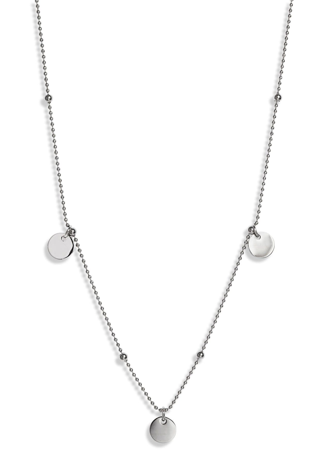 Disk Charm Necklace | More Colors Available-4