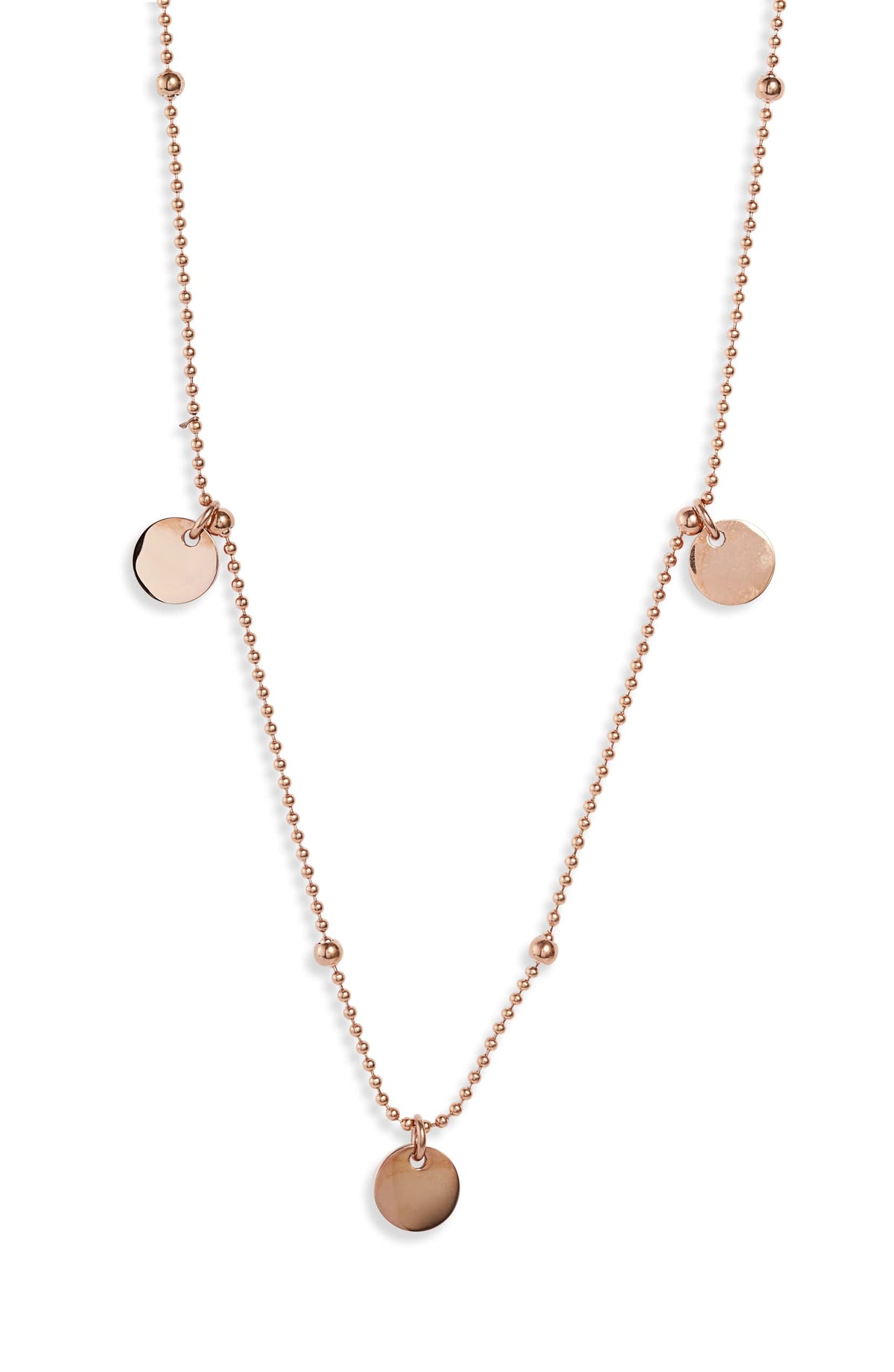 Disk Charm Necklace | More Colors Available-2
