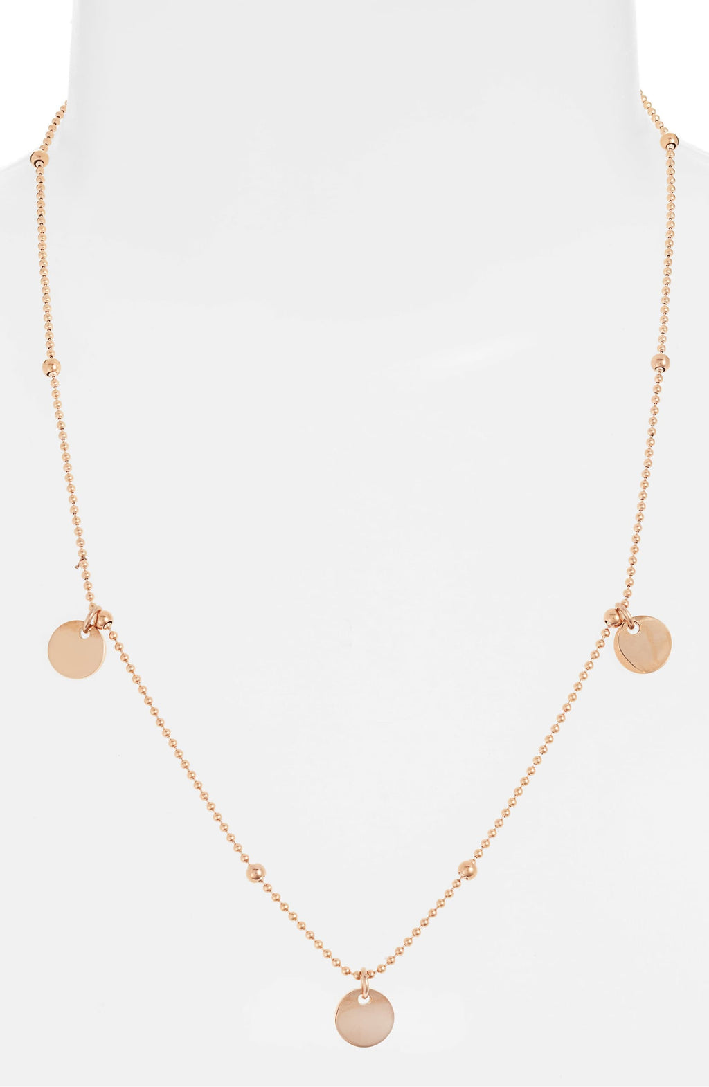 Disk Charm Necklace | More Colors Available-3