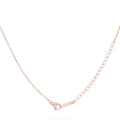 Arianna Rose Gold Stainless Steel Arrow Necklace-0