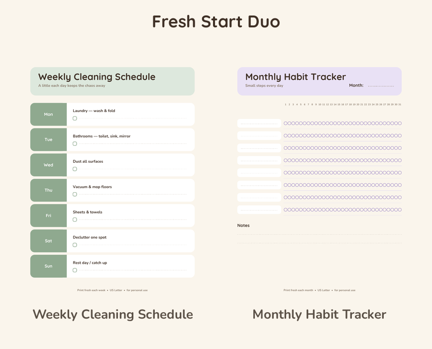 Fresh Start Duo