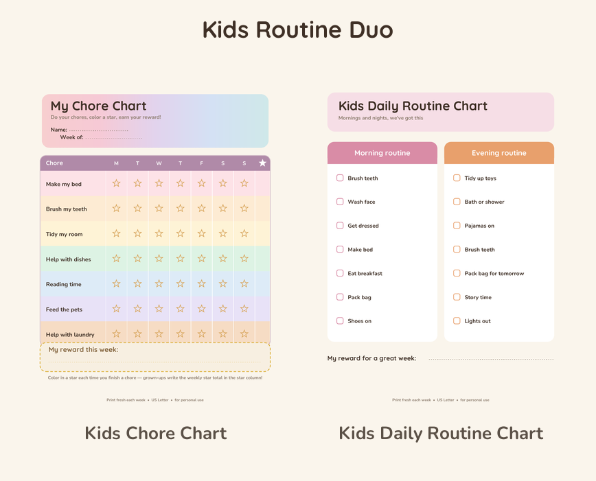 Kids Routine Duo