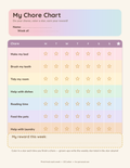 Kids Chore Chart