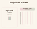 Daily Water Tracker