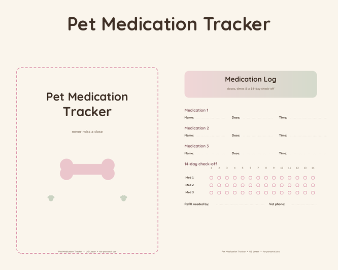 Pet Health Planner