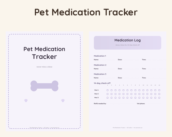 Pet Health Planner