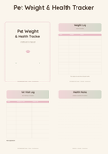 Pet Weight & Health Tracker