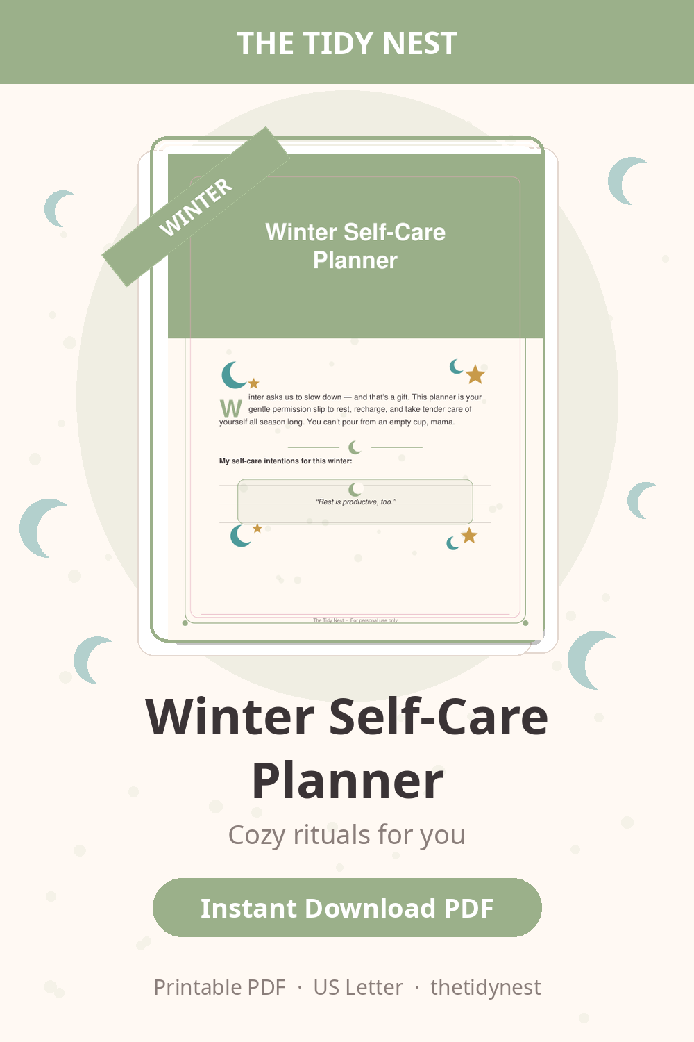 Winter Self-Care Planner