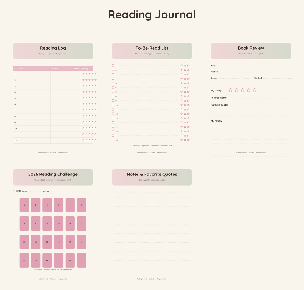 Reading Journal