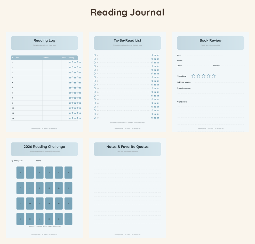 Reading Journal