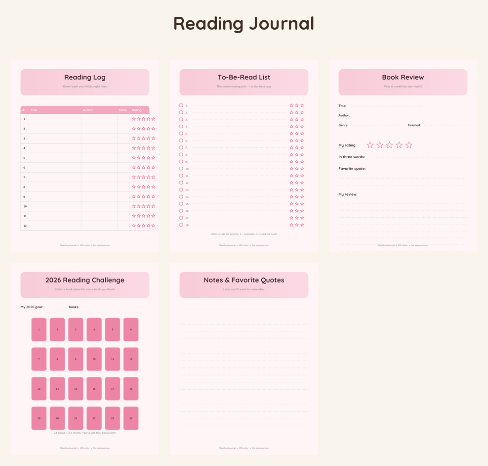 Reading Journal